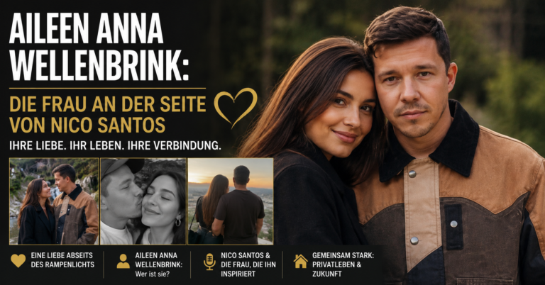 Aileen Anna Wellenbrink: Die Frau an der Seite von Nico Santos