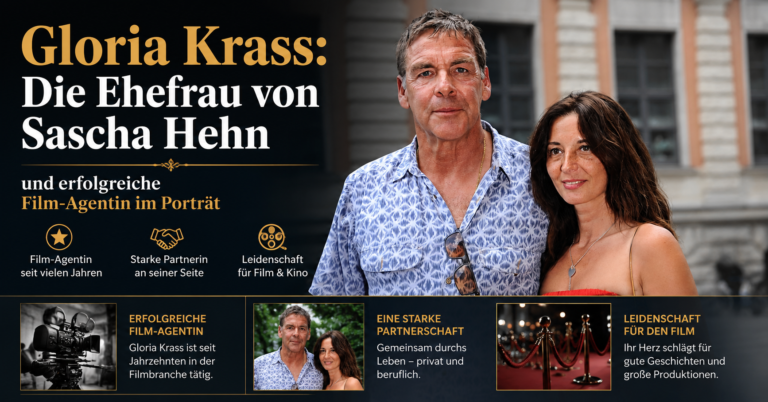 Gloria Krass: Die Ehefrau von Sascha Hehn und erfolgreiche Film-Agentin im Porträt