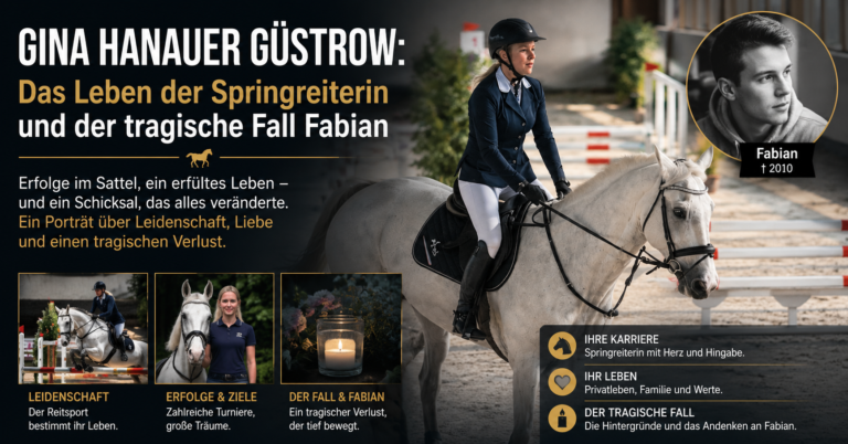 Gina Hanauer Güstrow: Das Leben der Springreiterin und der tragische Fall Fabian