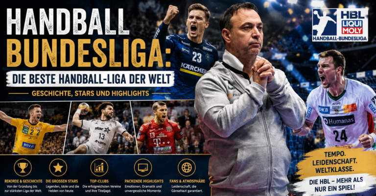 Handball Bundesliga: Die beste Handball-Liga der Welt – Geschichte, Stars und Highlights