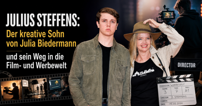 Julius Steffens: Der kreative Sohn von Julia Biedermann und sein Weg in die Film- und Werbewelt
