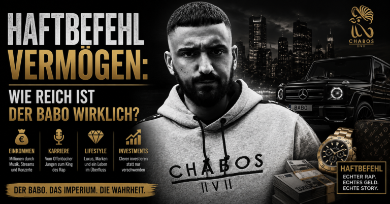 Haftbefehl Vermögen: Wie reich ist der Babo wirklich?