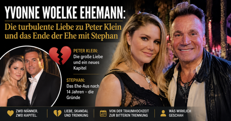Yvonne Woelke Ehemann: Die turbulente Liebe zu Peter Klein und das Ende der Ehe mit Stephan